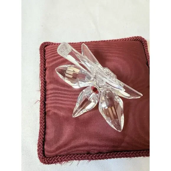 Swatovski Crystal Pink Orchid /W Box 200287 - Picture 7 of 15